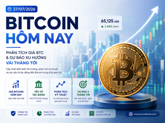 27/07: Phân tích giá Bitcoin